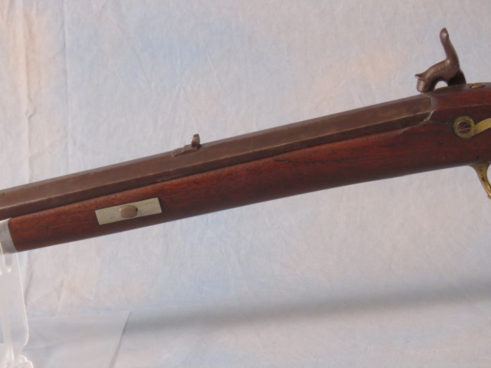 B. Losey .36 Cal Black Powder Percussion Rifle 31.5" 1850's Caroline NY-img-14