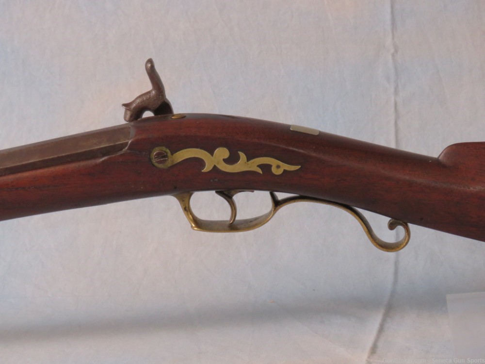 B. Losey .36 Cal Black Powder Percussion Rifle 31.5" 1850's Caroline NY-img-13