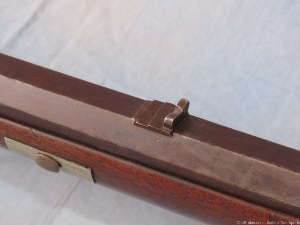 B. Losey .36 Cal Black Powder Percussion Rifle 31.5" 1850's Caroline NY-img-18