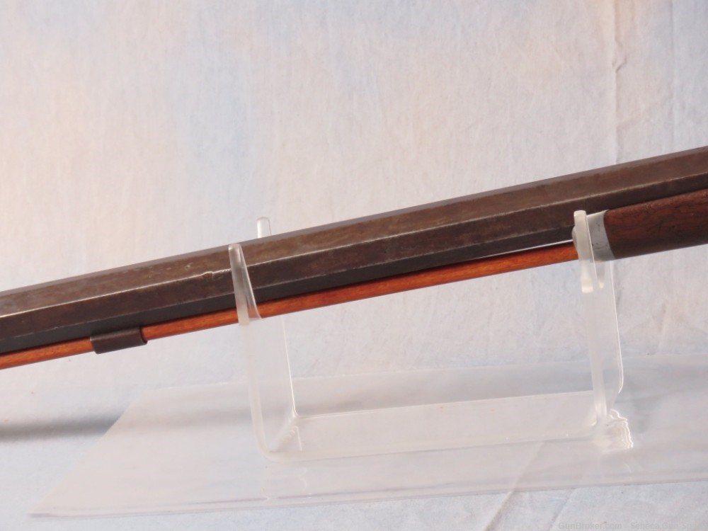 B. Losey .36 Cal Black Powder Percussion Rifle 31.5" 1850's Caroline NY-img-15