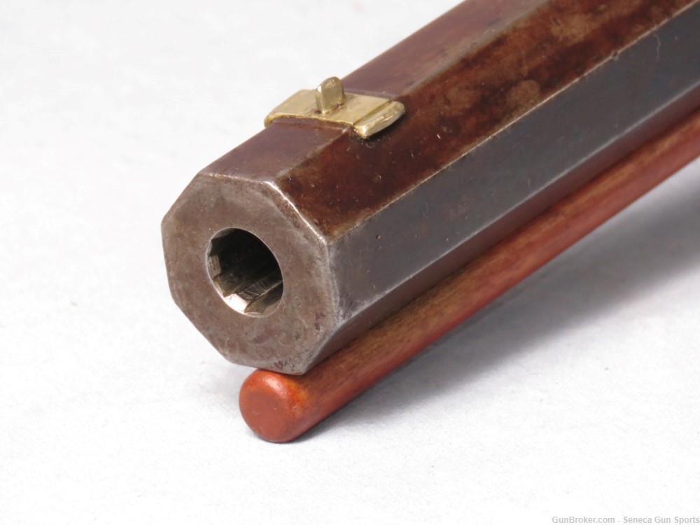 B. Losey .36 Cal Black Powder Percussion Rifle 31.5" 1850's Caroline NY-img-10