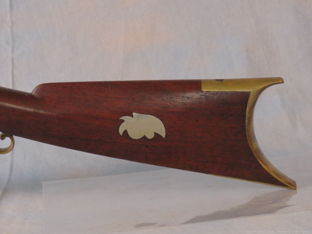 B. Losey .36 Cal Black Powder Percussion Rifle 31.5" 1850's Caroline NY-img-12