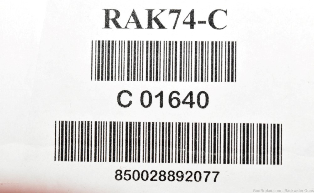  RILEY DEFENSE RAK-74C CLASSIC 5.45X39 RIFLE NO RESERVE! -img-6
