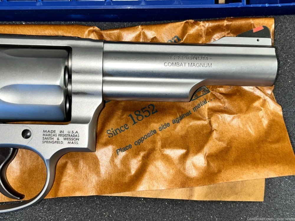 Smith & Wesson S&W Model 69 Combat Magnum 44Mag 162069 SS 4.25" Layaway-img-9