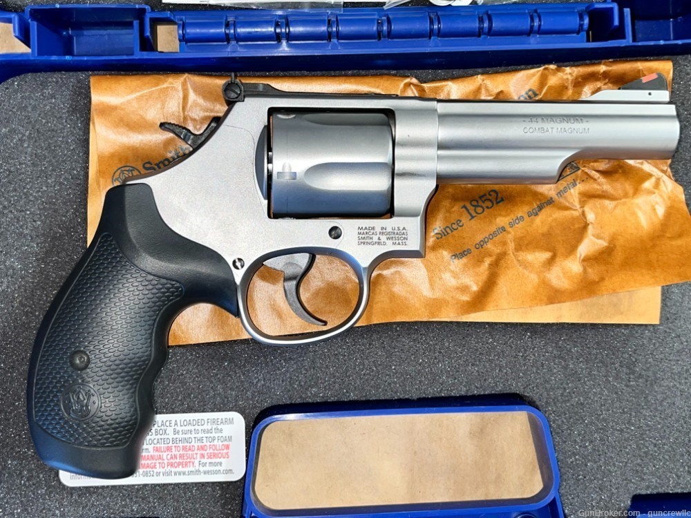 Smith & Wesson S&W Model 69 Combat Magnum 44Mag 162069 SS 4.25" Layaway-img-3