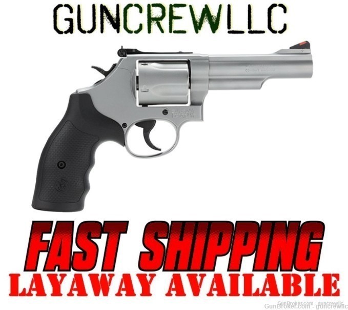 Smith & Wesson S&W Model 69 Combat Magnum 44Mag 162069 SS 4.25" Layaway-img-0