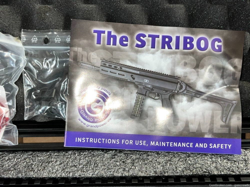 Grand Power Stribog SP9A3G Tail Hook Brace SP9A3-G 9mm Glock SP9 Layaway-img-15