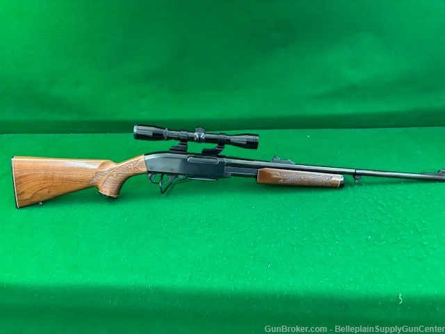 Remington Model 7600 .30-06  22" Brl 4X32 Bushnell Scope-img-0
