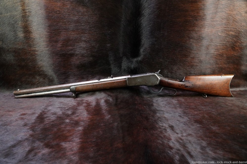 Winchester Model 1886 22" Octagonal .38-56 WCF Lever Rifle, 1889 Antique-img-8