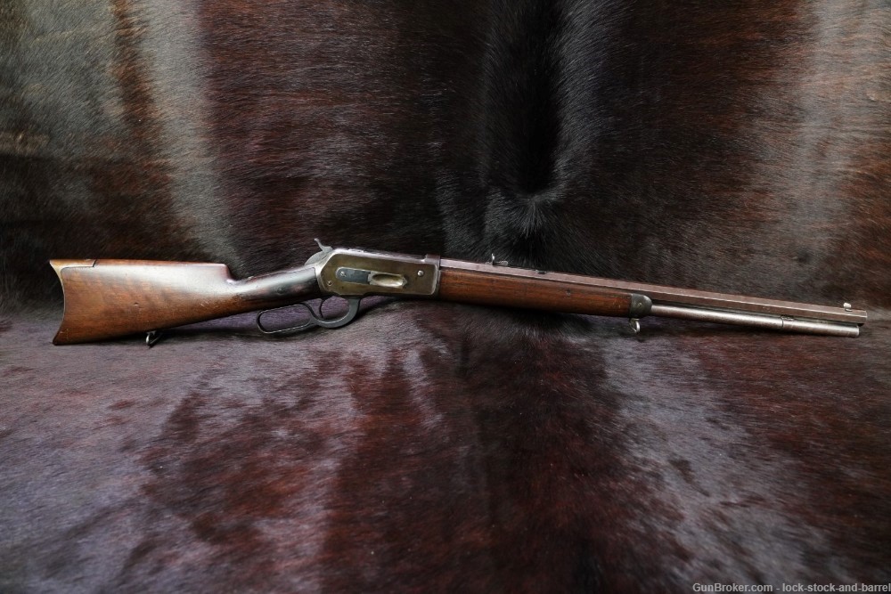 Winchester Model 1886 22" Octagonal .38-56 WCF Lever Rifle, 1889 Antique-img-7