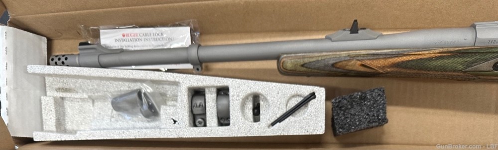 Ruger M77 Hawkeye Guide Gun .416 Ruger 20"BBL Lam Stock -img-1