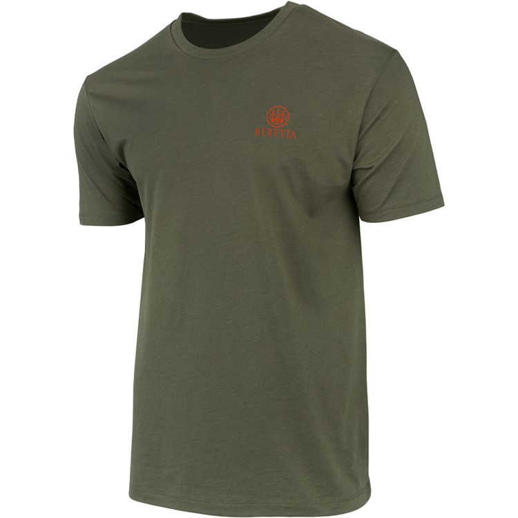 BERETTA Men Legacy  SS T-Shirt, Color: Military Green, Size: XL-img-0