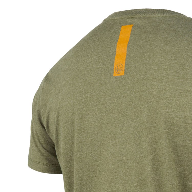 BERETTA Men Hardlines SS T-Shirt, Color: Heather Mil Green, Size: M-img-5
