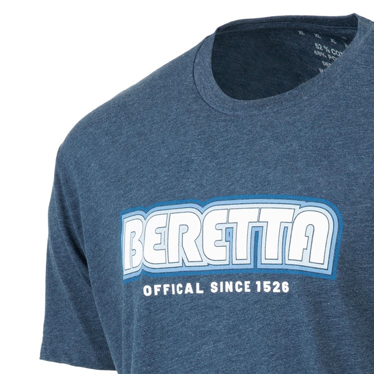 BERETTA Men Retro 2.0 SS T-Shirt, Color: Navy Heather, Size: M-img-4