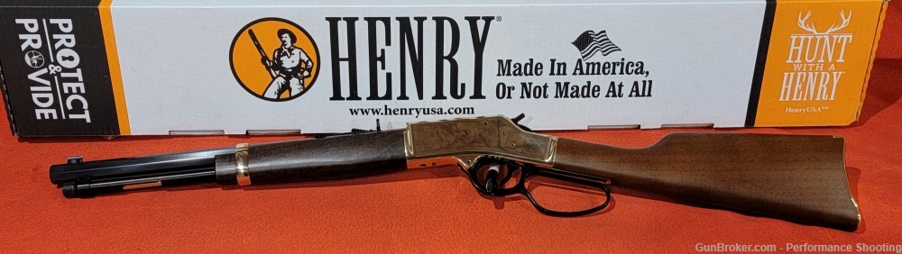 Henry Big Boy Carbine Trapper 357mag 38 Special 16.5" Octagon Barrel-img-6