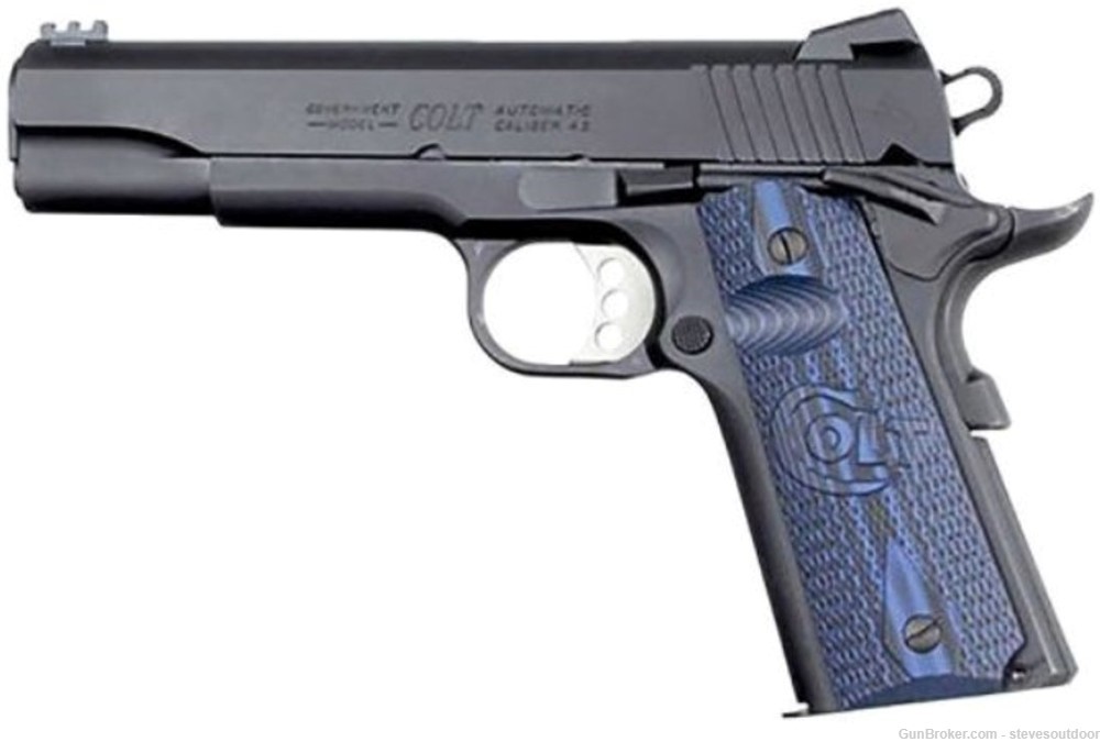 Colt Competition Series 70 Gov't 1011 .45 ACP 01970CCS - New -img-0