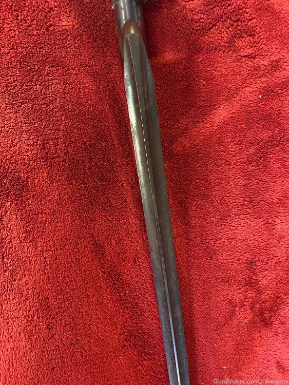 Original Vintage U.S. Springfield Civil War Bayonet -img-4