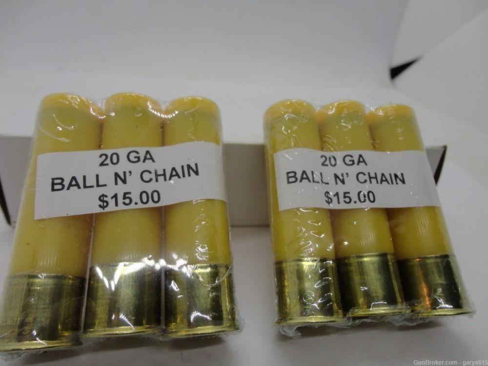 20 gauge Ball and Chain Bolo rounds six rounds 6 -img-0