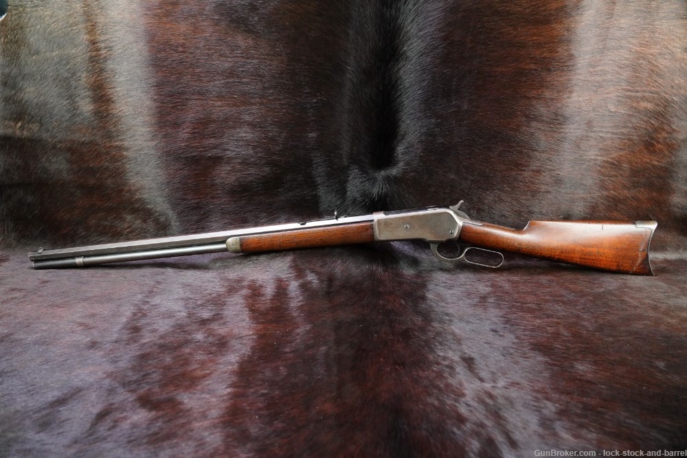 Winchester Model 1886 '86 26" .45-70 Gov't Lever Action Rifle, 1896 Antique-img-8