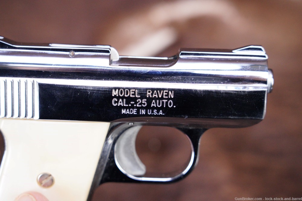 Phoenix Arms Raven .25 ACP Striker Fired Semi Automatic Pistol, NO CA-img-12