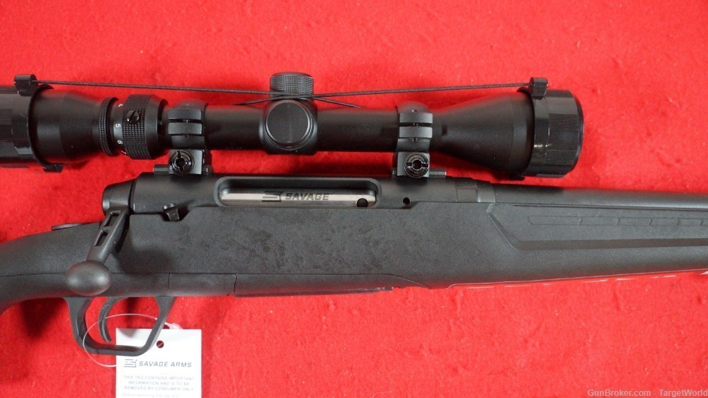 SAVAGE ARMS AXIS XP .350 LEGEND BOLT ACTION RIFLE MATTE BLACK WITH SCOPE SV-img-8