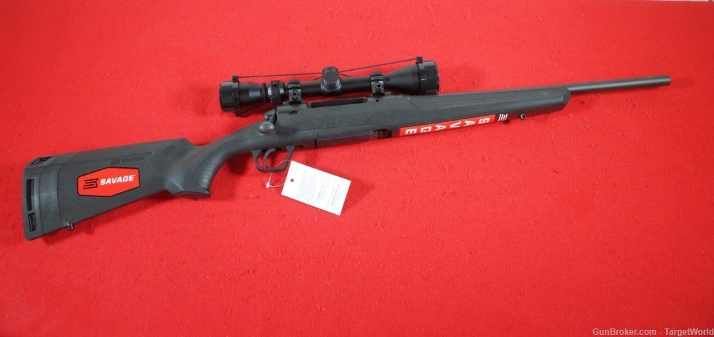 SAVAGE ARMS AXIS XP .350 LEGEND BOLT ACTION RIFLE MATTE BLACK WITH SCOPE SV-img-0