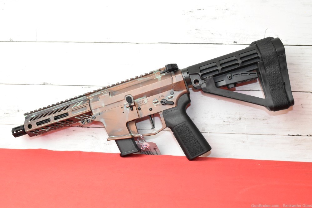 ANGSTADT ARMS UDP-9 SBA4 LIMITED EDITION SPARTANWORN PISTOL! -img-1