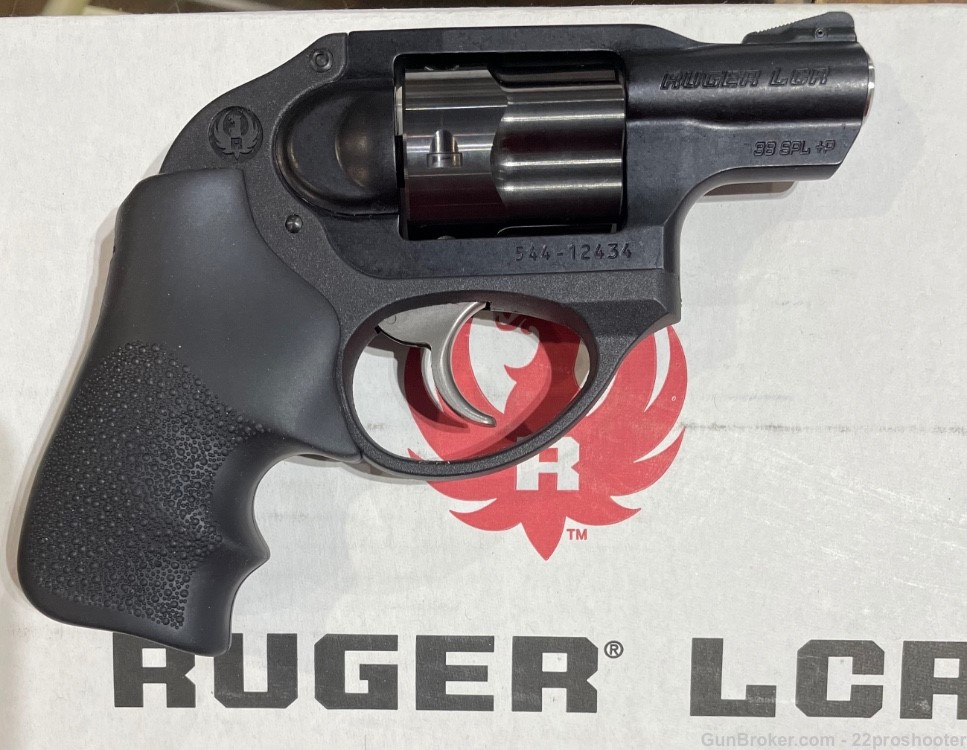 Ruger LCR 38 Spl +P with soft case & factory box.  Excellent condition!-img-0