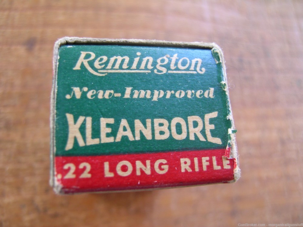 Vintage Remington Kleanbore 22 LR Smokeless Ammo Bx/50-img-5