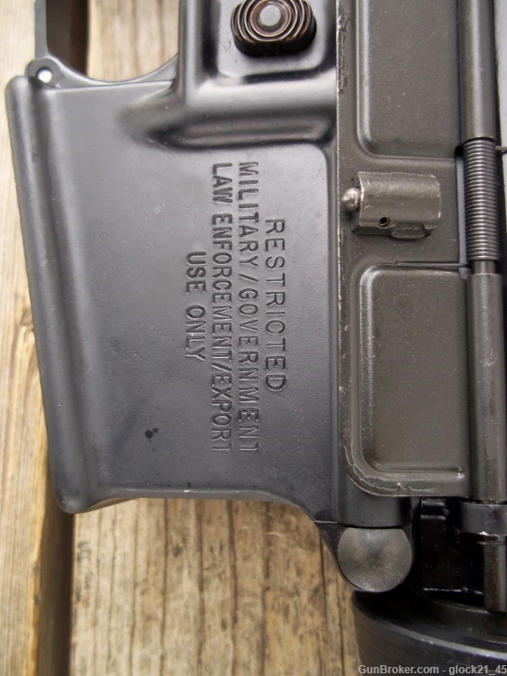 Colt AR6520 6520 AR15 AR 15 Government Carbine W/ LE Restricted Rollmark -img-12