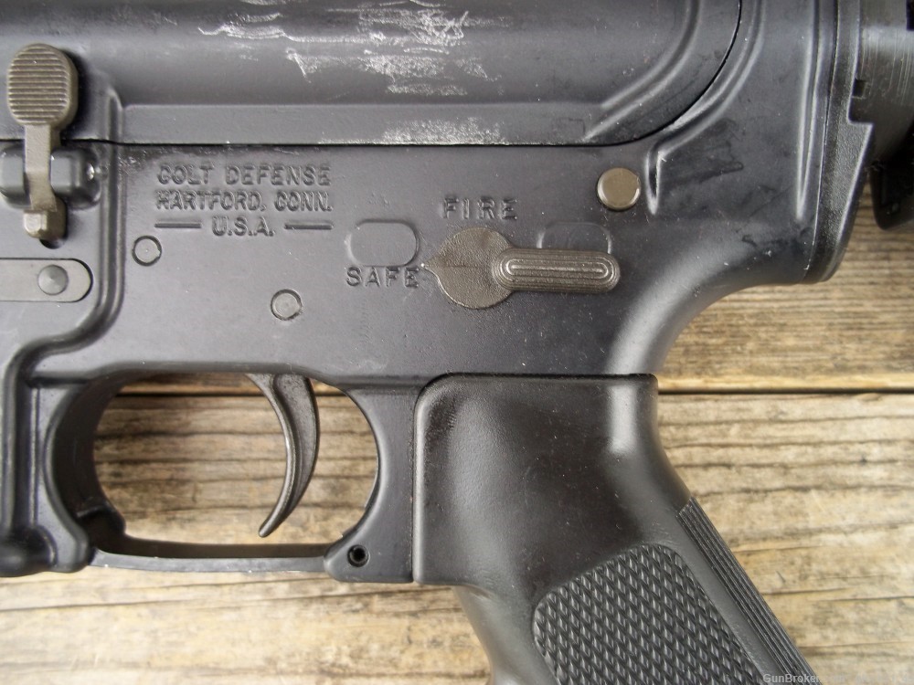 Colt AR6520 6520 AR15 AR 15 Government Carbine W/ LE Restricted Rollmark -img-4
