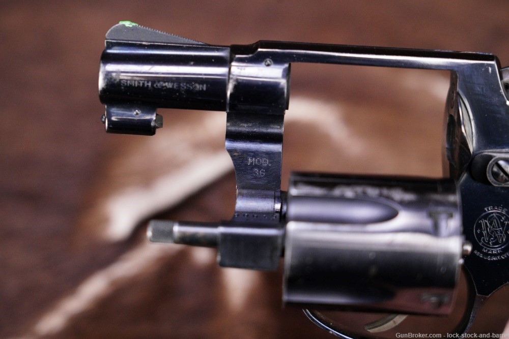 Smith & Wesson S&W Model 36 Chiefs Special .38 Spl 2" JSB Revolver C&R-img-10