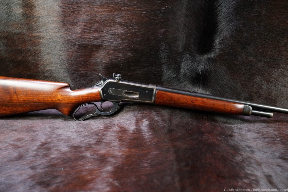 Winchester Model 71 Like 1886 24" .348 Win Lever Action Rifle, MFD 1953 C&R-img-2