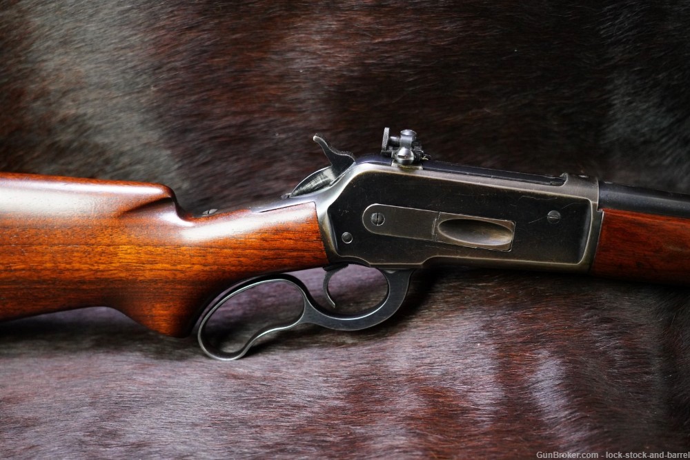 Winchester Model 71 Like 1886 24" .348 Win Lever Action Rifle, MFD 1953 C&R-img-4