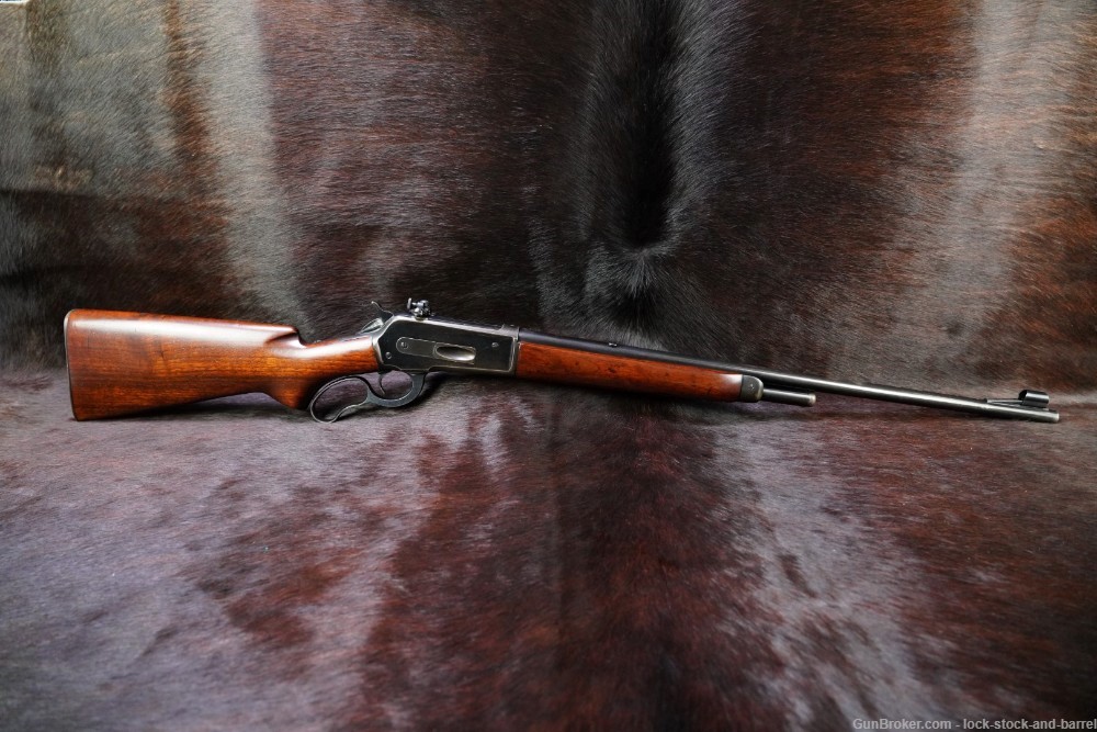 Winchester Model 71 Like 1886 24" .348 Win Lever Action Rifle, MFD 1953 C&R-img-7
