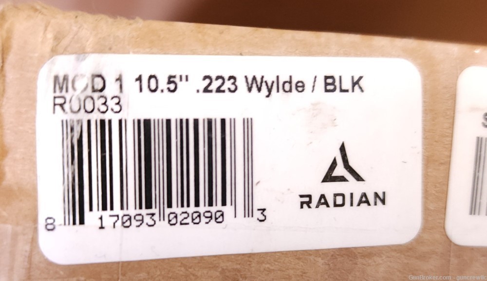 Radian Weapons Mod1 Mod Model 1 Black 5.56 223 Wylde R0033 10.5" Layaway-img-18