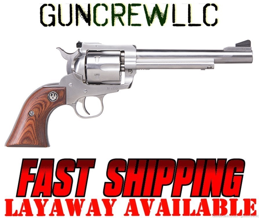Ruger 00319 New Model Blackhawk 357 Mag Stainless 357Mag 6.5" Layaway-img-0