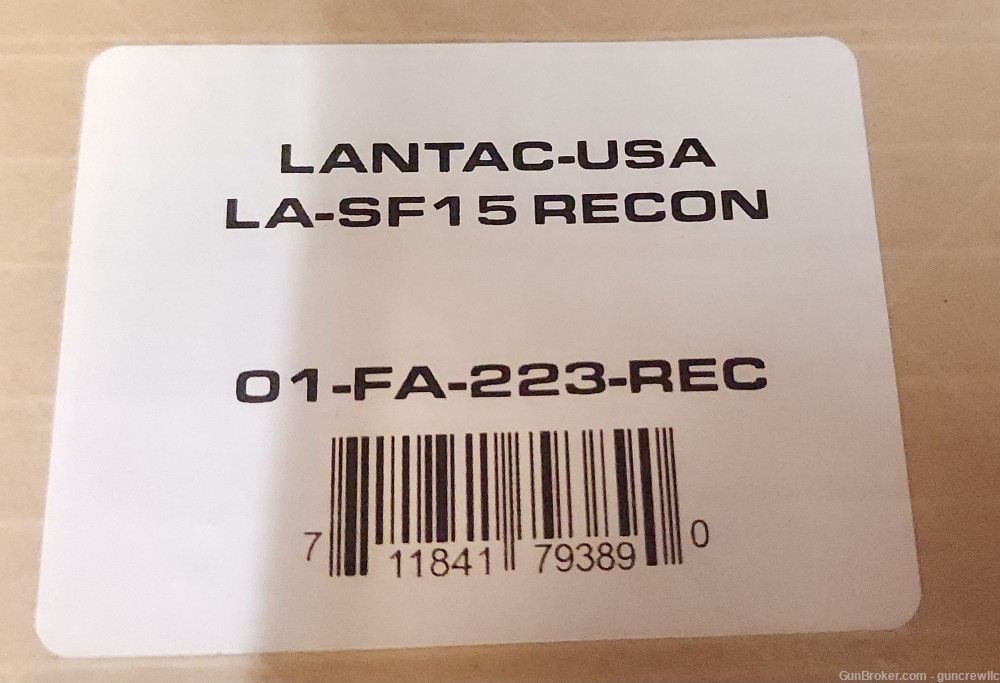 Lantac 01-FA-223-REC LA-SF15 RECON 223Wylde M-Lok 16" Layaway available-img-12