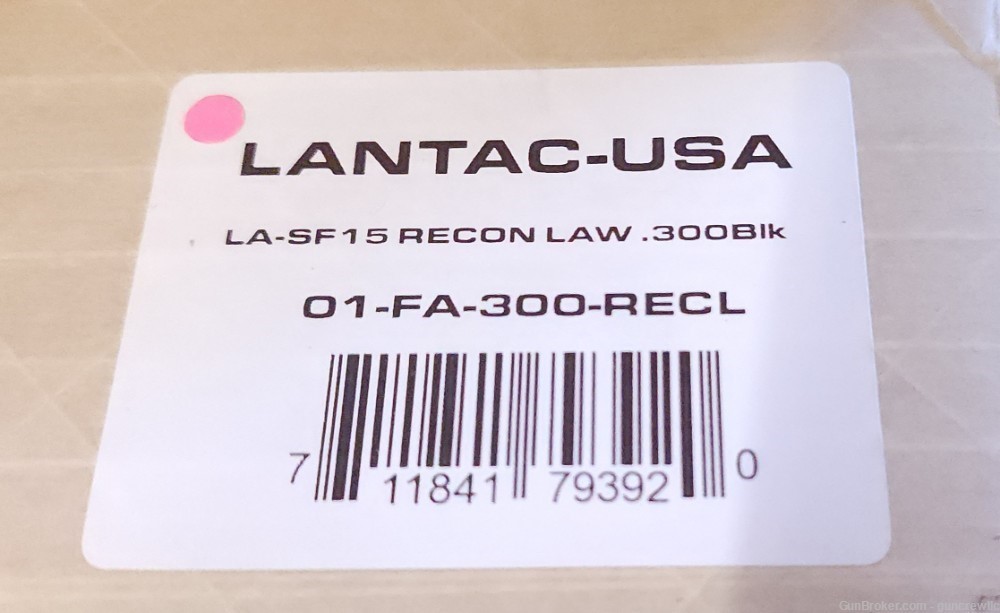 Lantac 01-FA-300-RECL LA-SF15 Recon Law 300Blk Side Fold M-Lok 16" Layaway-img-13