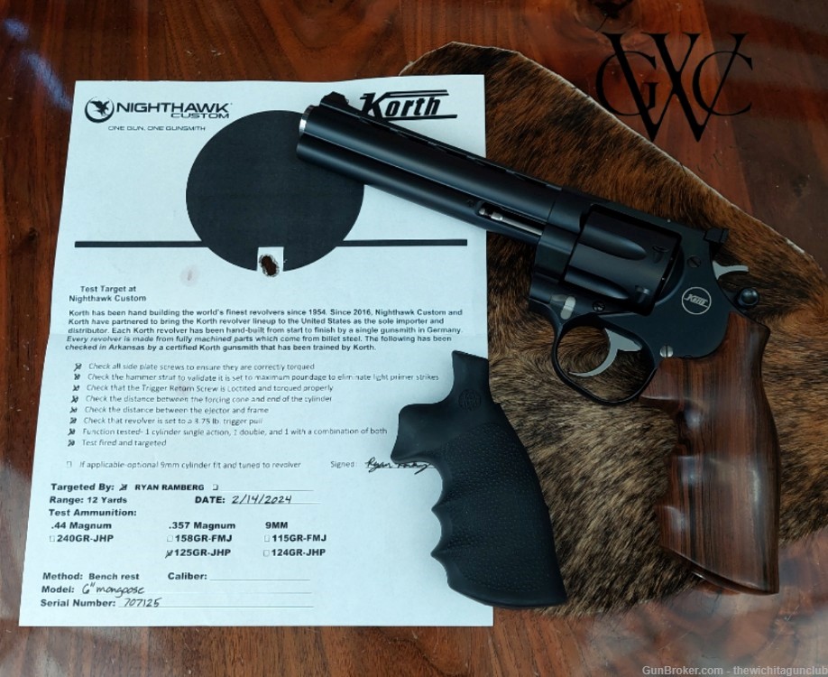 Korth Mongoose 6" .357 Magnum-img-4