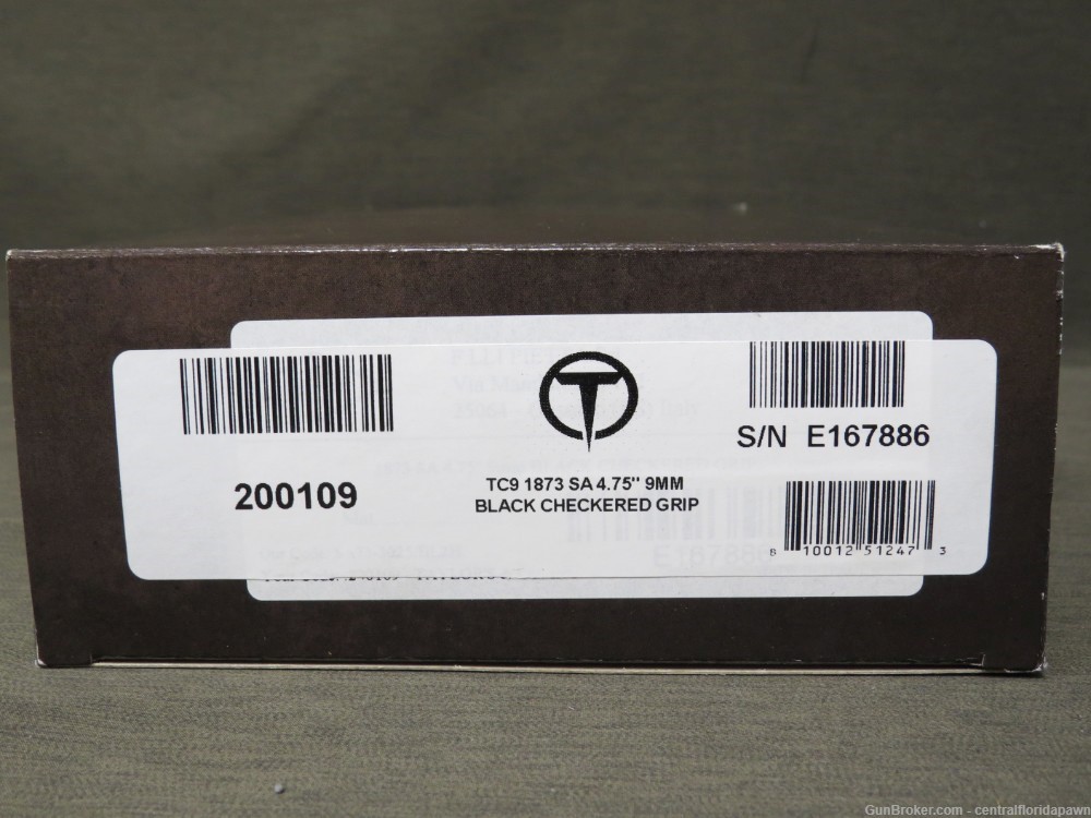 Taylor's & Co Pietta TC9 1873 SA 9mm Revolver 200109-img-12