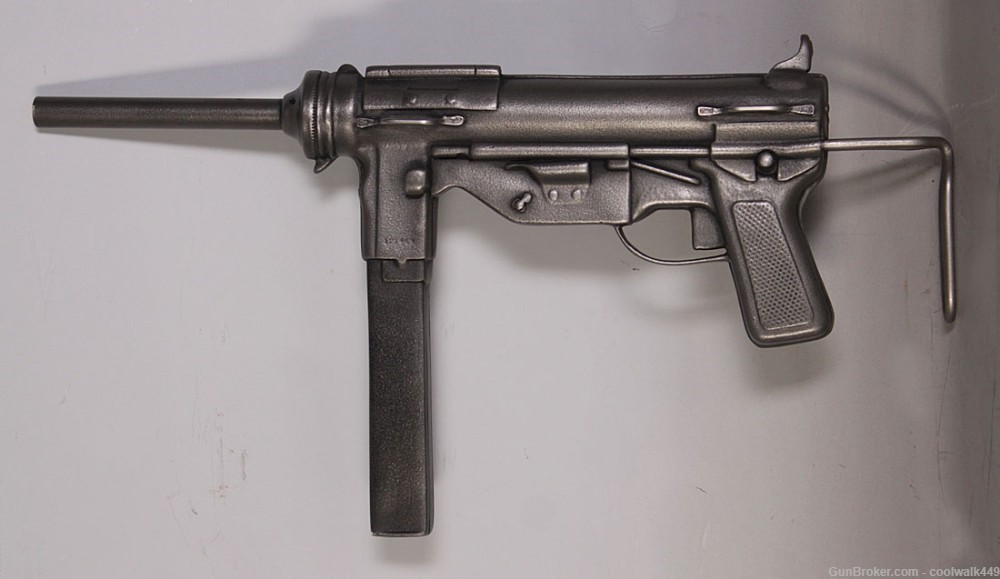 M3a1 resin replica machine gun  grease gun-img-0