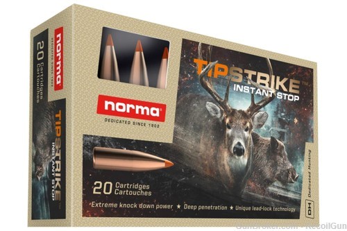 20 Norma 20174022 TipStrike 300 WSM 170gr Polymer Tip-img-0