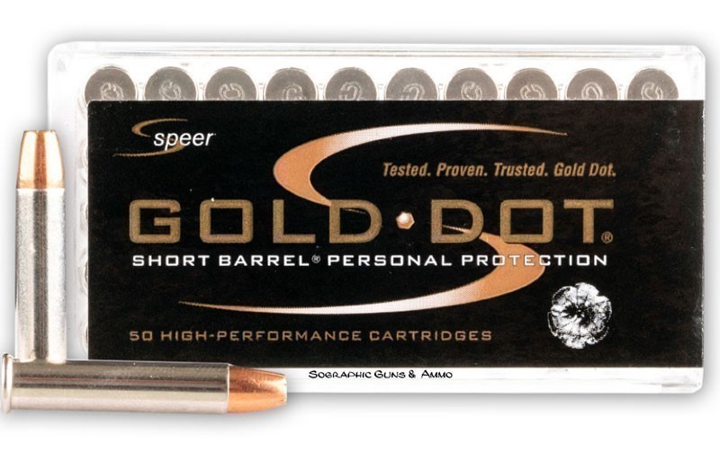 Speer Gold Dot 22 WMR MAG 22 Magnum 40 Grain WMR Protection 100 Rounds-img-3