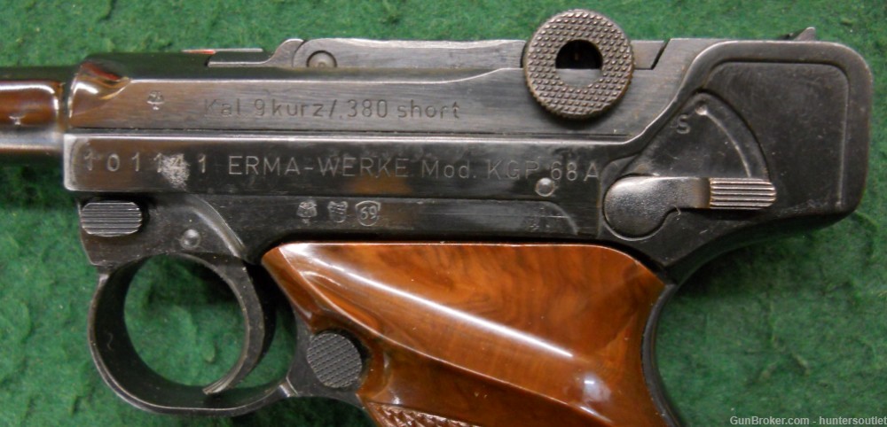 Erma-Werke KGP 68A Mini Luger 380 ACP Made In Germany-img-5
