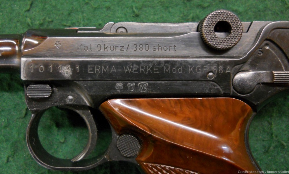 Erma-Werke KGP 68A Mini Luger 380 ACP Made In Germany-img-4