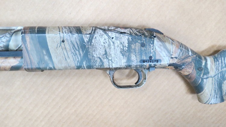 Mossberg 500 camo 12ga 3" pump shotgun 28" ported accu-choke-img-3