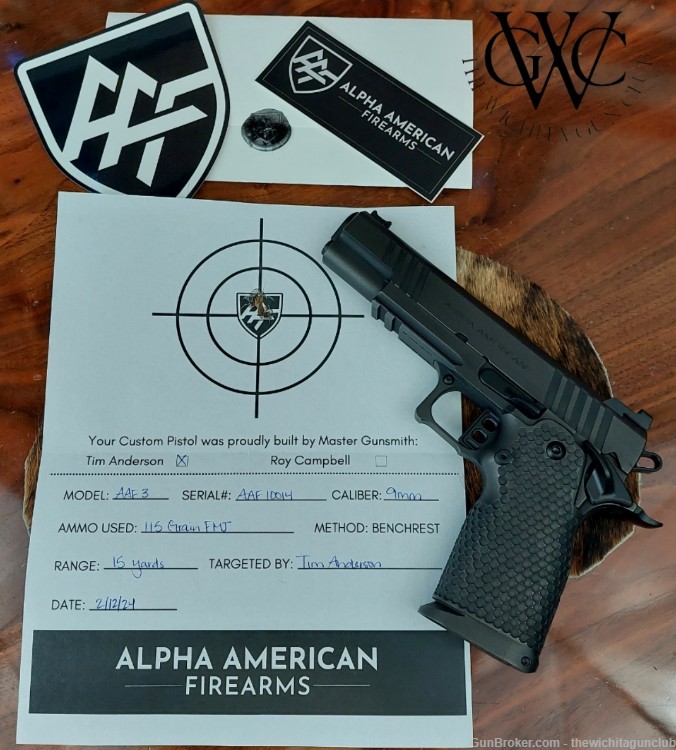 Alpha American Firearms AAF-3 Government 9mm-img-5