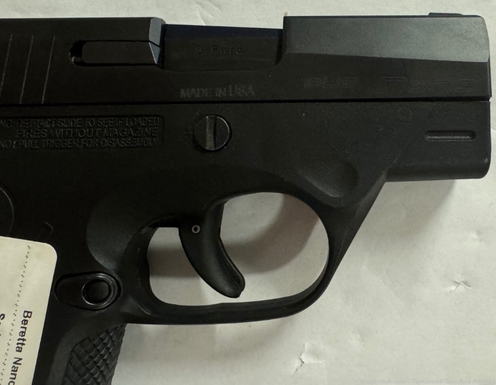Beretta Nano 9MM Pistol -img-1