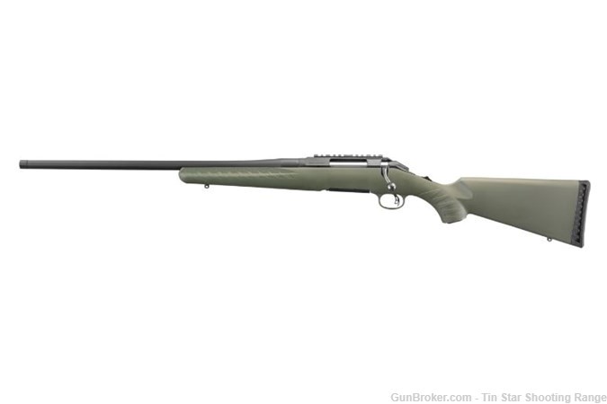 Ruger American Rifle Predator 308 Left Hand 22" OD Grn NIB FREE SHIP-img-0